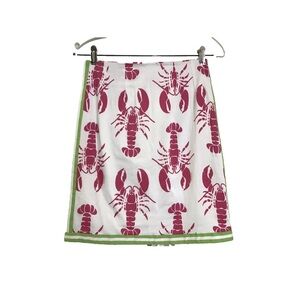 GRETCHEN SCOTT Lobster Print Skirt NWT XS Twee